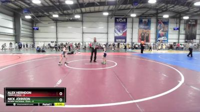 48 lbs Rd# 7- 10:45am Saturday Final Pool - Alex Herndon, Terps XPress vs Nick Johnson, NCWAY National Team