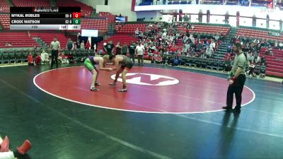 170 lbs Finals (2 Team) - Croix Watson, NEUSA District 2 Boys vs Mykal Robles, NEUSA District 8 Boys