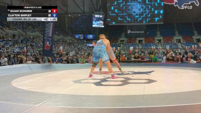 285 lbs Champ. Rd Of 128 - Elijah Schunke, SD vs Clayton Shipley, OH