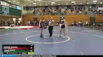 132 lbs Champ. Round 3 - Hunter Vernon, Faith Lutheran vs Travis Ewing, Esperanza