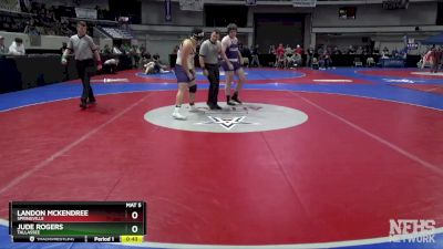 5A 215 lbs Cons. Semi - Landon McKendree, Springville vs Jude Rogers, Tallassee