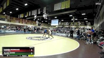 132 lbs Cons. Round 4 - Daimen Rodriguez, Atascadero vs Elijah Banks, Pine Creek