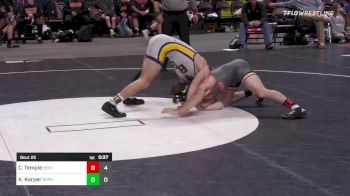 138 lbs Consy Rd Iv - Caden Temple, Benton vs Kobin Karper, Boiling Springs