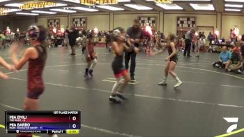 58 lbs Finals (2 Team) - Mia Emili, The Hunt vs Mia Barro, MGW- Bangster Berry
