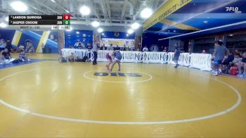 132 lbs Semifinal - Jasper Croom, SOT / DOZ vs Landon Quiroga, LHP