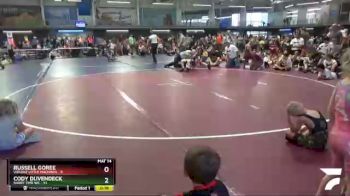 70 lbs Quarterfinals (8 Team) - Nolan Gray, Louisiananimals Black vs Harley Charroin, Panhandle Punishers