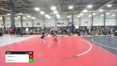 86 lbs Consi Of 8 #2 - Jaxson Nilson, Punisher Wrestling vs Patrick Gibbs, Mat Rats Rebooted