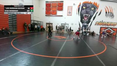 98-105 lbs Round 3 - Ryan Whisenant, Greybull MS vs Lexi Burnham-Watson, Riverton Middle School