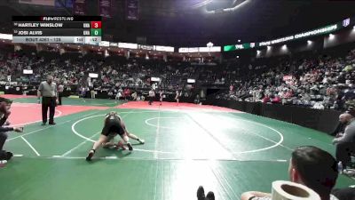 128 lbs Cons. Round 4 - Hartley Winslow, Unattached vs Josi Alvis, Unattached