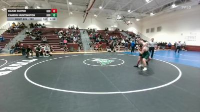 190 lbs Cons. Round 5 - Candin Huntington, Green River vs Daxin Roper, Green River