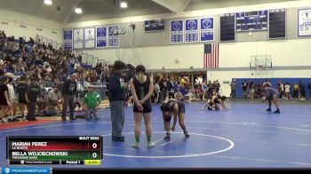 137 lbs Quarterfinal - Mariah Perez, La Quinta vs Bella Wojciechowski, Thousand Oaks