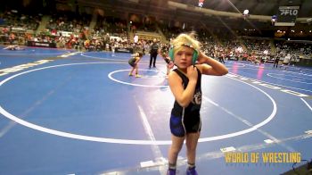 100 lbs Consi Of 8 #2 - Savyn McKurter, Mojo Grappling Academy vs Losa Nau Rarick, Westlake