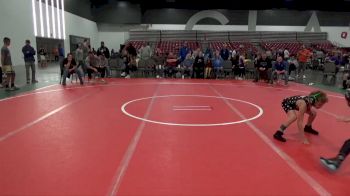 60 lbs Placement Matches (8 Team) - Geno Crooks, West Virginia vs Brennan Hart, Dundee Wrestling (MI)