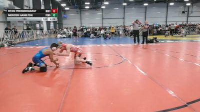 130 lbs Round 2 - 10:45am Saturday - Mercer Hamilton, POWA vs Ryan Prendergrast, Minnesota Funky Singlets