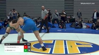 197 lbs Semifinal - Tyler Gianakopulos, Clovis vs Laith Gilmore, Poway