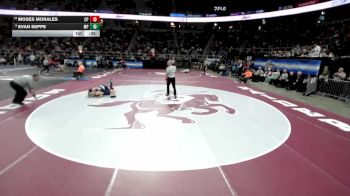 II-126 lbs Cons. Round 2 - Moses Morales, Carle Place vs Evan Seppe, Miller Place