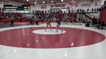 130 lbs 3rd Place Match - Kallie Burzlaff, Central DeWitt vs Hailey Wiskus, Dubuque Hempstead