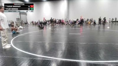 129 lbs Semifinal - Tyler Herring, Individual vs **Lucas Angstadt, NC Jets