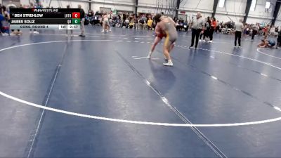 Elite 197 lbs Cons. Round 4 - Ben Strehlow, Luther vs James Soliz, Quincy