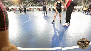 73 lbs Quarterfinal - Legend Koch, Duncan Demon Wrestling vs Violet Mayfield, Madill Takedown