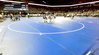 113 Class 1 lbs 3rd Place Match - Tucker Tune, Fatima vs Jayce Estes, Warsaw