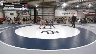 86 kg Cons. Rd Of 64 - Aidan Schlett, Tar Heel Wrestling Club vs Savian Graham, Vallo WC