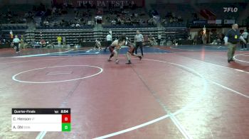 149 lbs Quarterfinal - Caleb Henson, Virginia Tech vs Amonn Ohl, Edinboro