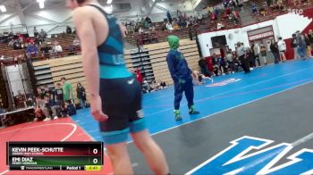 120 lbs Cons. Round 3 - Emi Diaz, Perry Meridian vs Kevin Peek-Schutte, Snider High School