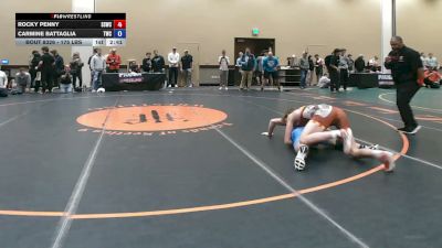 175 lbs Cons. Rd Of 32 - Rocky Penny, South Side Wrestling Club vs Carmine Battaglia, Tiger Wrestling Club