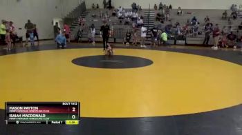 35-40 lbs Semifinal - Mason Payton, Perry Meridian Wrestling Club vs Isaiah Macdonald, Perry Meridian Wrestling Club