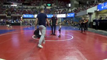 37 lbs Champ. Round 1 - Nash Kremer, Butte Wrestling Club vs Kayce Fonger, Helena Wrestling Club