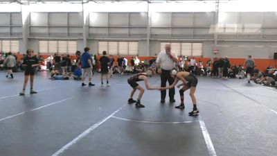 80 lbs Round 4 (6 Team) - William Huffman, Neighborhood Wrestling vs Wyatt Samhan, Stealth Training