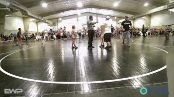 54 lbs Consi Of 4 - Kya Kincannon, Team Nomad vs Lainey Davie, Salina Wrestling Club