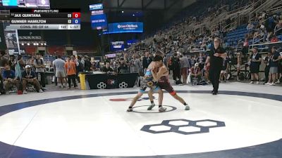 120 lbs Cons. Rd Of 64 - Jax Quintana, Colorado vs Gunner Hamilton, Kansas