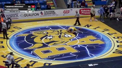 172 lbs Round Of 64 - Memphis Brockway, Williamson vs Logan Hunter, Norwin