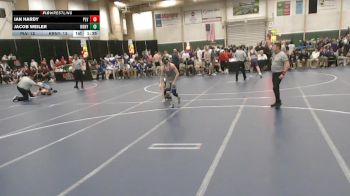 132 lbs Quarterfinals (8 Team) - Ian Hardy, Papillion-LaVista vs Jacob Weiler, Kearney