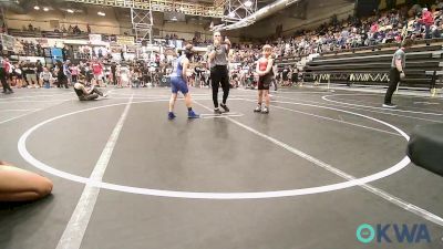 85 lbs Quarterfinal - Waylon Rowell, Elgin Wrestling vs Matthew Williamson, Choctaw Ironman