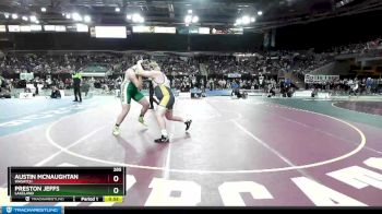 285 lbs Cons. Round 6 - Austin McNaughtan, Wasatch vs Preston Jeffs, Lakeland