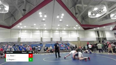 147 lbs Cons. Round 3 - Lincoln Rose, Webo Wrestling Club vs Jason Rogers, Franklin Central