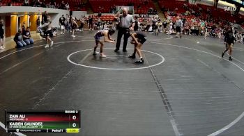 68 lbs Round 3 (8 Team) - Kaiden Galindez, CP Wrestling Academy vs Zain Ali, Westshore