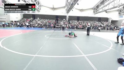 87-J lbs Round Of 16 - Orian Johnson, Teaneck Wrestling vs John Rocco Garis, Pursuit Wrestling Academy