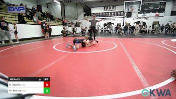 66-68 lbs Rr Rnd 3 - Kiowa Sparks, Grove Takedown Club vs Mason Mercer, Miami Takedown Club