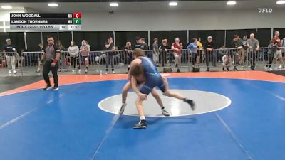113 lbs Consi Of 32 #2 - John Woodall, MA vs Landon Thoennes, MN