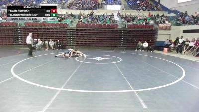 157 lbs Consi Of 8 #2 - Evan Newman, Lucy Beckham vs Mason Whisenhunt, Summerville