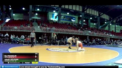 215 lbs Round 1 (6 Team) - David Holguin, Garden City HS vs Eli Franklin, Smith Center HS