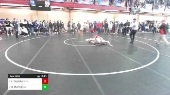 106 lbs Quarterfinal - Nick Desisto, Tewksbury vs Mike Morris, Haverhill