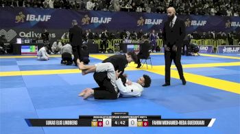 Fahim Mohamed-Reda Guedouari vs Lukas Elis Lindberg 2026 European Jiu-Jitsu IBJJF Championship