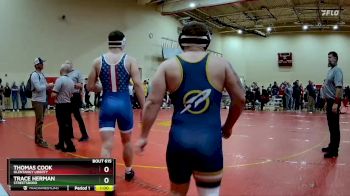 190 lbs Cons. Round 2 - Thomas Cook, Olentangy Liberty vs Trace Herman, Streetsboro