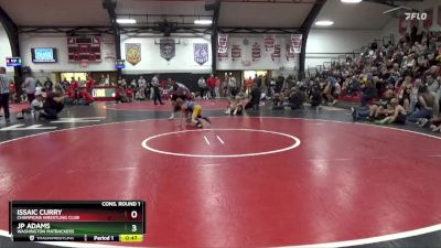 Cons. Round 1 - Issaic Curry, Champions Wrestling Club vs Jp Adams, Washington Matbackers