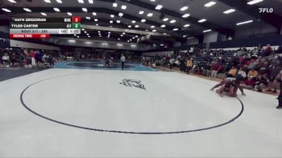 285 lbs Cons. Round 2 - Hayk Grigorian, Muhlenberg vs Tyler Carter, Alvernia